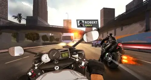 MotorBike: Drag Racing Game screenshot 2