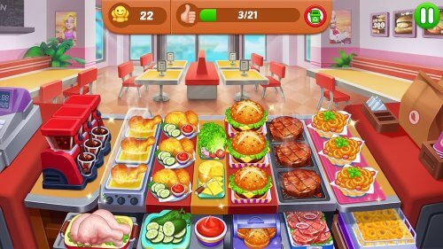 Crazy Cooking Diner: Chef Game screenshot 2