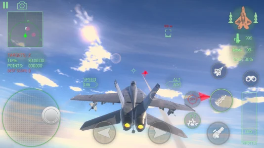 Fighter Jet Combat : Warzone (MOD, Unlimited Money) screenshot 2