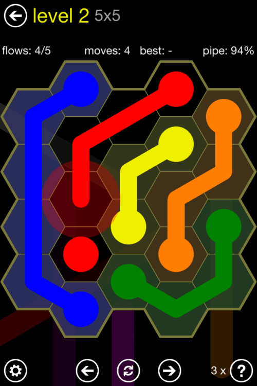Flow Free: Hexes screenshot 2