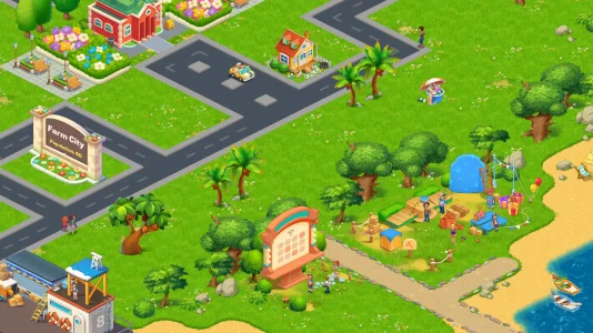 Farm City: Farming & Building (MOD, Unlimited Money) screenshot 2