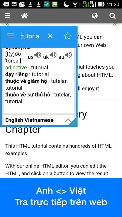 Vietnamese Dictionary Dict Box MOD screenshot 2