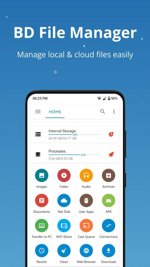 BD File Manager File Explorer screenshot 2