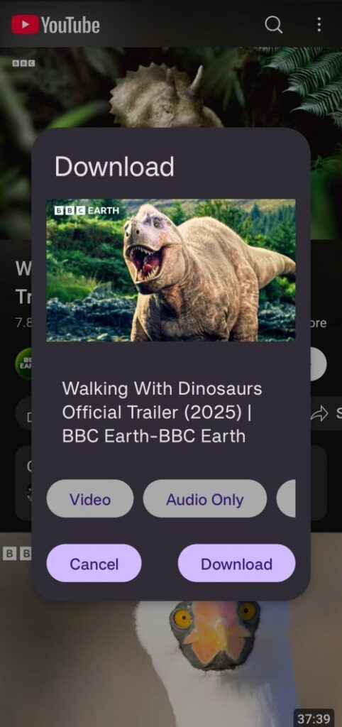Youtube Client screenshot 2