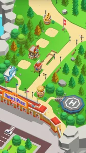 Idle Theme Park Tycoon (MOD, Unlimited Money) screenshot 2
