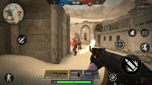 FPS Online Strike (MOD, Unlimited Money) screenshot 2