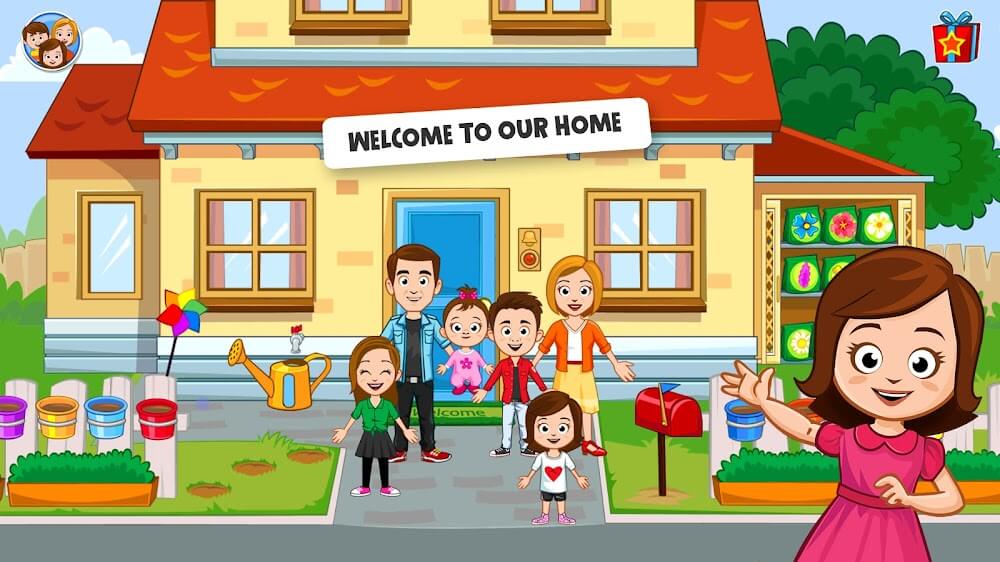 My Town Home: Family Playhouse screenshot 2