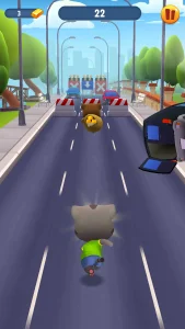 Talking Tom Gold Run (MOD, Unlimited Money) screenshot 2