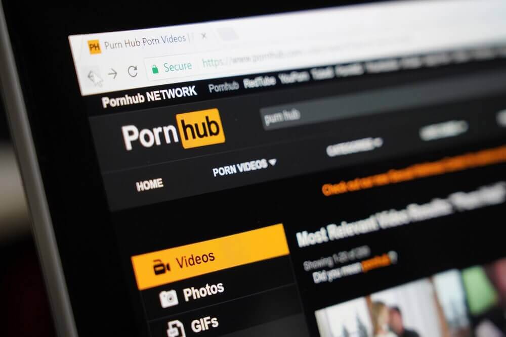 PornHub screenshot 2