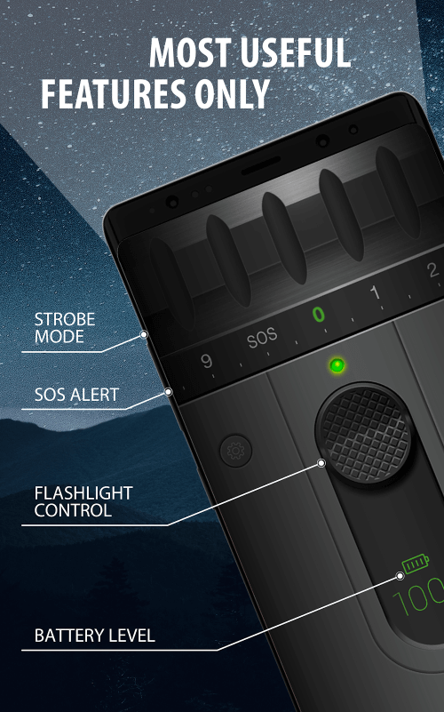 Color LED Flashlight & FLASH screenshot 2