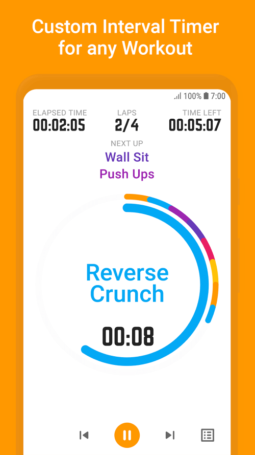 Exercise Timer screenshot 2