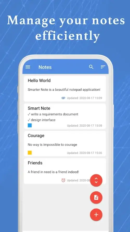 Smart Note MOD screenshot 2