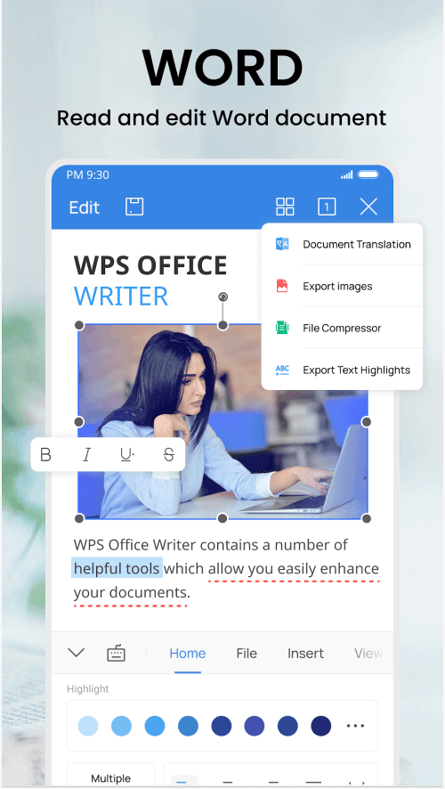 WPS Office Lite screenshot 2