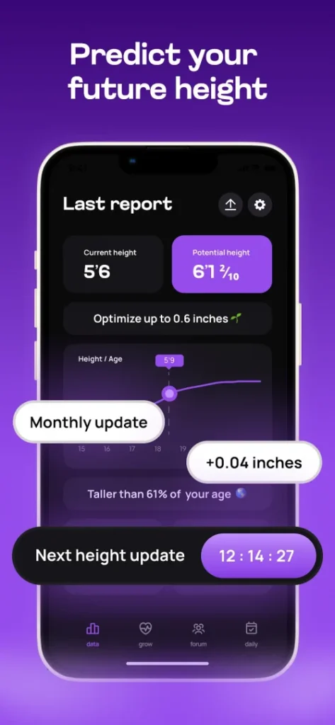 Taller – Maximize your height screenshot 2