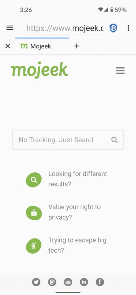 Privacy Browser MOD screenshot 2
