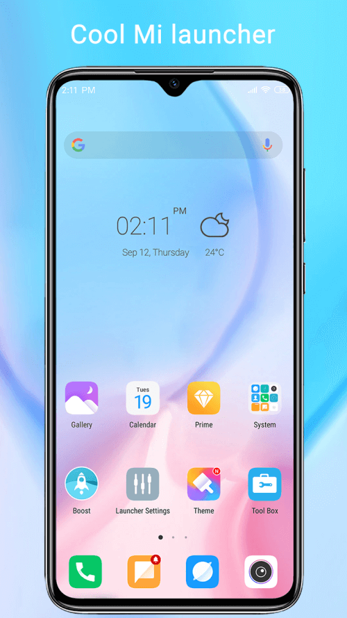 Cool Mi Launcher MOD screenshot 2
