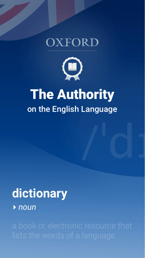 Oxford Dictionary of English screenshot 2