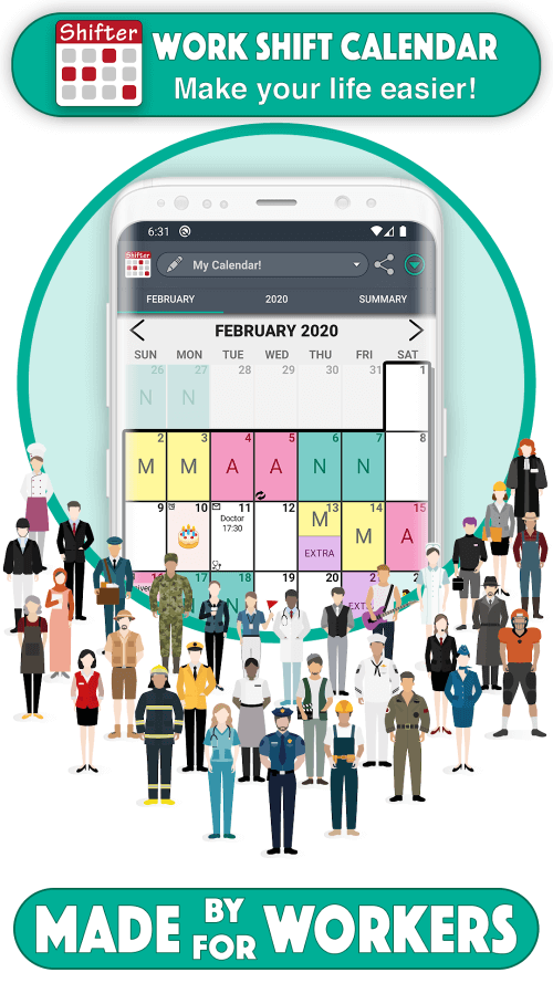 Work Shift Calendar MOD screenshot 2