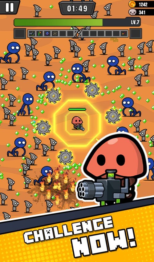 Little Hero: Survival.io MOD screenshot 2