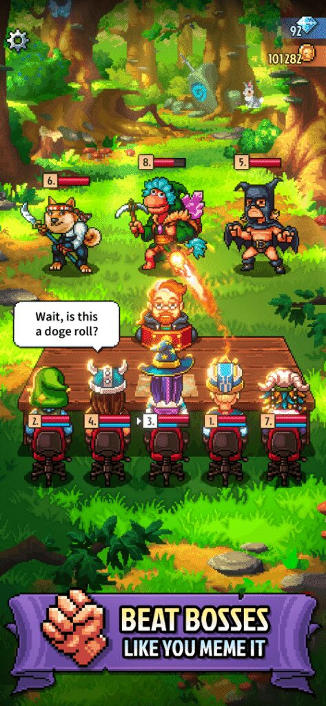 Knights of Pen and Paper 3 screenshot 2
