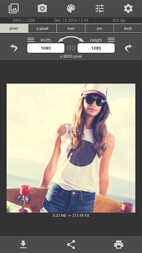 Image Size – Photo Resizer MOD screenshot 2