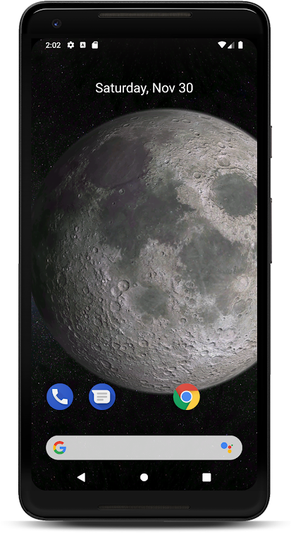 Moon 3D Live Wallpaper screenshot 2