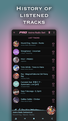 Anime Music Radio MOD screenshot 2