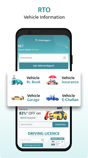 RTO Vehicle Information App MOD screenshot 2