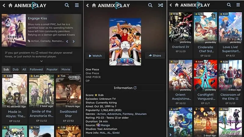 AniMixPlay screenshot 2