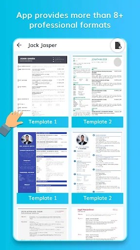 CV: Professional Resume Maker MOD screenshot 2