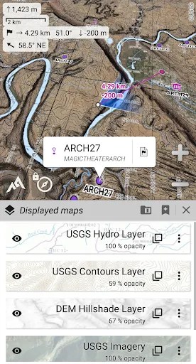 AlpineQuest Explorer Lite MOD screenshot 2