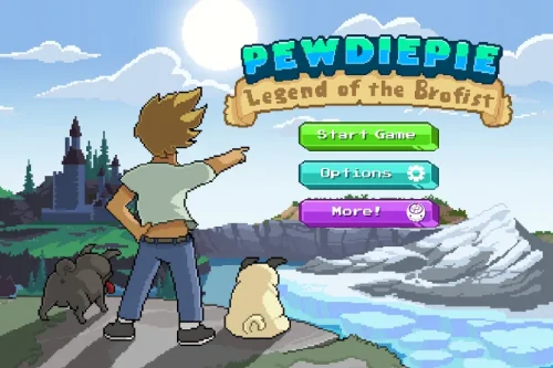 PewDiePie: Legend of Brofist screenshot 2