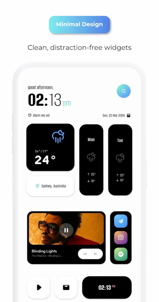 Flux Neo for KWGT screenshot 2