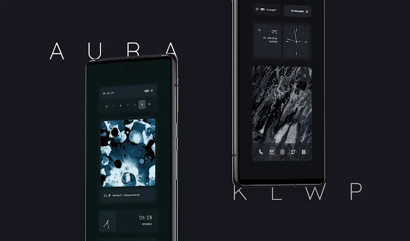 Aura KLWP screenshot 2