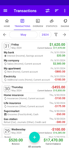My Budget Book Pro MOD screenshot 2