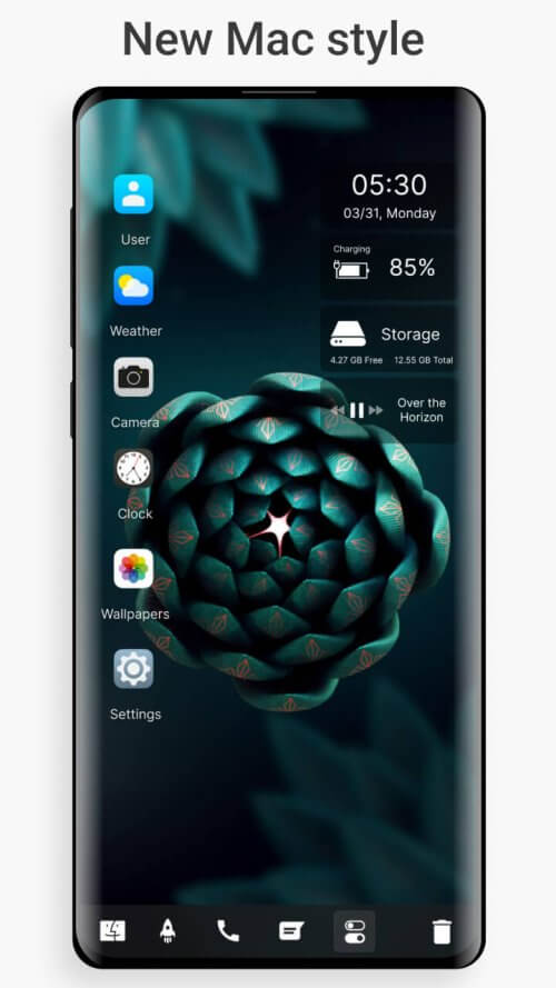 Mak Book OS 26 Launcher screenshot 2