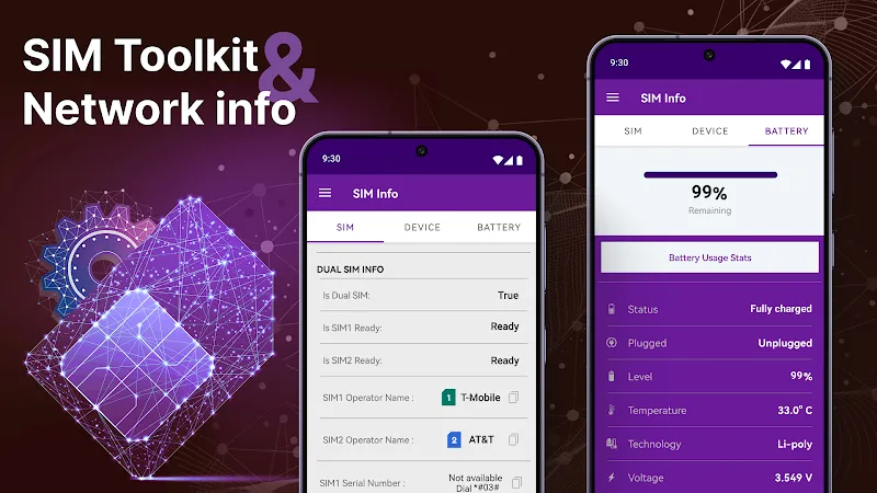 SIM Toolkit & Network info (SIM Card Info) screenshot 2
