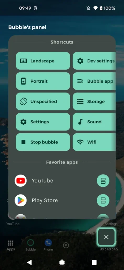 Bubble: Apps in split screen screenshot 2