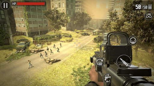 Zombie Sniper War 3 MOD screenshot 2