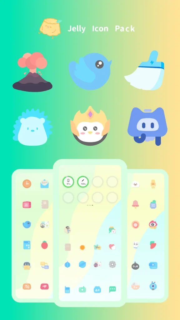 Jelly Icon Pack screenshot 2