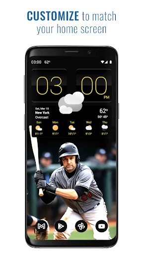 Sense V2 Flip Clock & Weather MOD screenshot 2