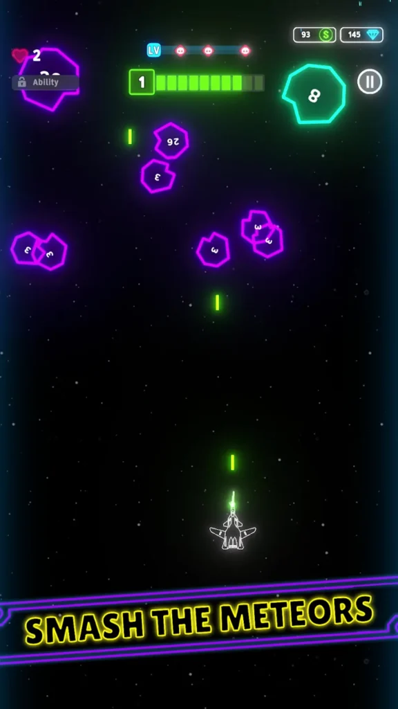 Neon Wings screenshot 2