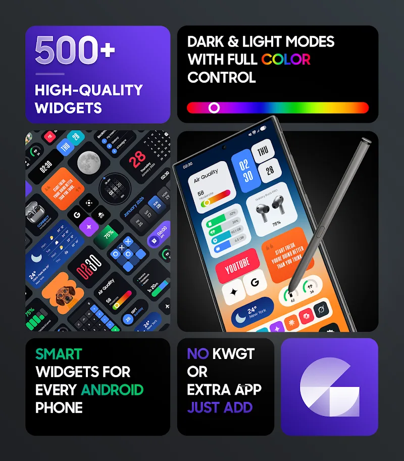 Galaxy Widgets: One UI screenshot 2