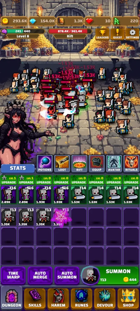 Idle Zombie Summoner screenshot 2