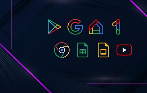 UX Line: Icon Pack (Pro) MOD screenshot 2