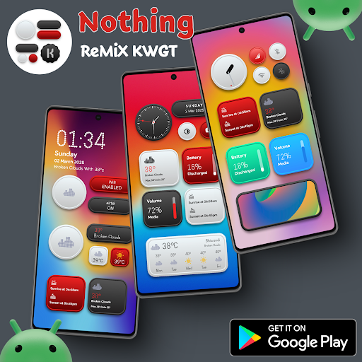 Nothing ReMiX KWGT MOD screenshot 2