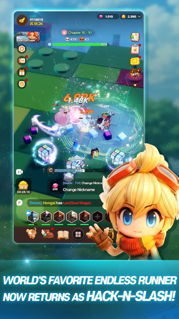 WIND runner Idle RPG screenshot 2