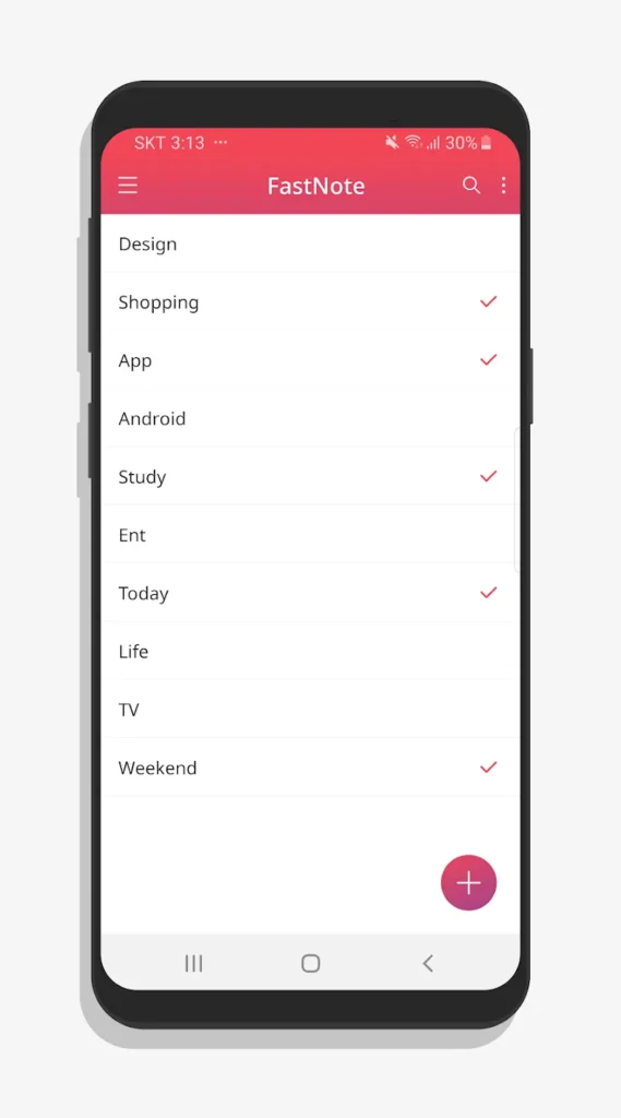 FastNote: Quick & Simple Notes screenshot 2