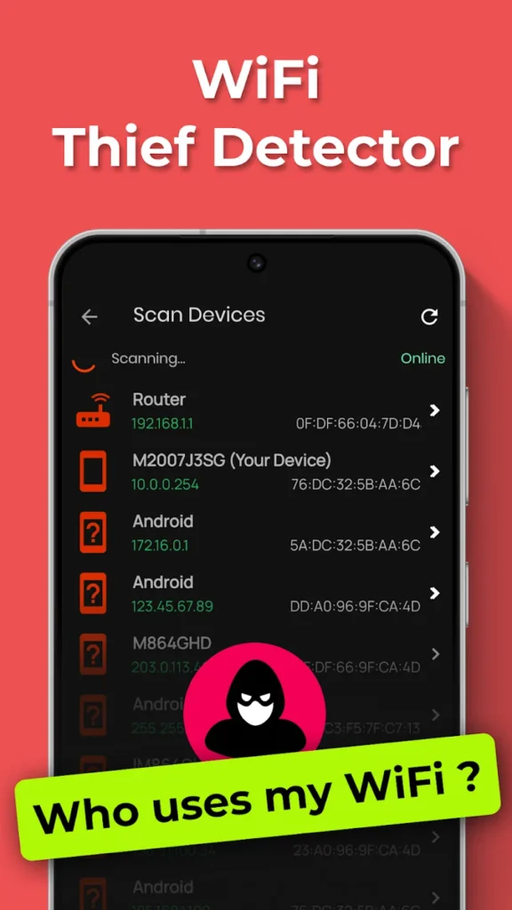 WiFi Thief Detector screenshot 2