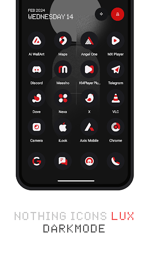 Nothing Icon Pack: LuX MOD screenshot 2